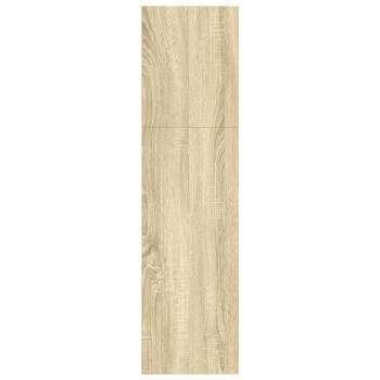 Bücherregal Sonoma-Eiche 80x30x114 cm Holzwerkstoff