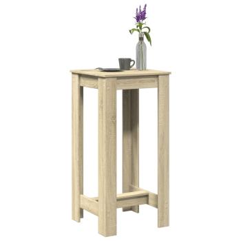 ARDEBO.de - Bartisch Sonoma-Eiche 51x50x103,5 cm Holzwerkstoff