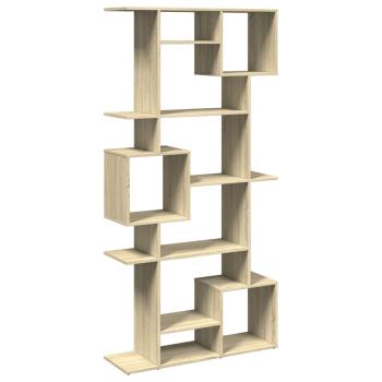 ARDEBO.de - Bücherregal Sonoma-Eiche 92x29x188 cm Holzwerkstoff