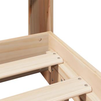 Massivholzbett ohne Matratze 160x200 cm Kiefernholz