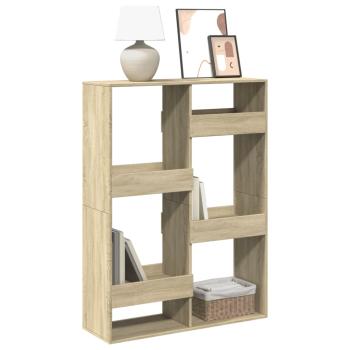 ARDEBO.de - Bücherregal Sonoma-Eiche 100x33x135 cm Holzwerkstoff