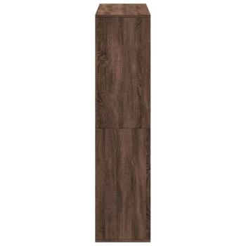 Bücherregal Braun Eichen-Optik 100x33x135 cm Holzwerkstoff