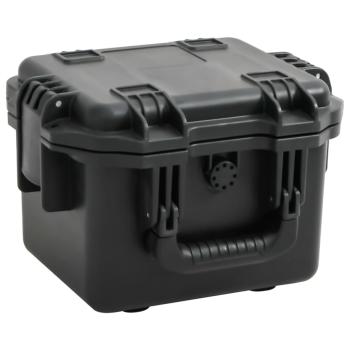 ARDEBO.de - Koffer für Flugreise Tragbar Schwarz 30x24,5x20 cm PP