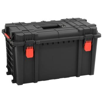 ARDEBO.de - Koffer für Flugreise Tragbar Schwarz 57x35x32,5 cm PP