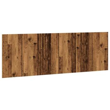 Kopfteil Wandmontage Altholz-Optik 240x1,5x80 cm Holzwerkstoff