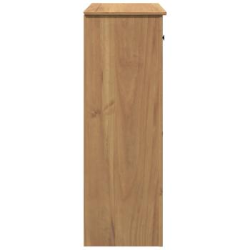Schuhschrank Panama 80x40x114 cm Massivholz Kiefer