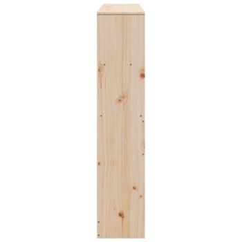 Kopfteil mit Stauraum 120 cm Massivholz Kiefer