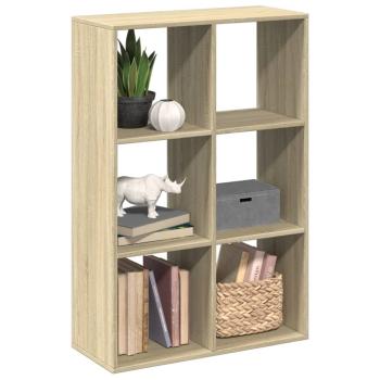 ARDEBO.de - Raumteiler-Bücherregal Sonoma-Eiche 69,5x29x103,5 cm