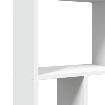 Bücherregal Weiß 60x20x120 cm Holzwerkstoff