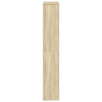 Bücherregal Sonoma-Eiche 72x20x120 cm Holzwerkstoff
