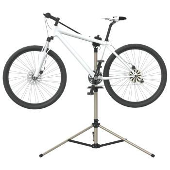 ARDEBO.de - Fahrrad-Montageständer Klappbar Verstellbar 120-165cm Aluminium