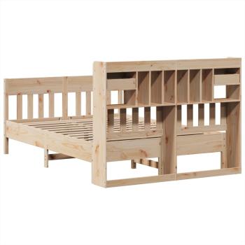 Massivholzbett ohne Matratze 150x200 cm Kiefernholz