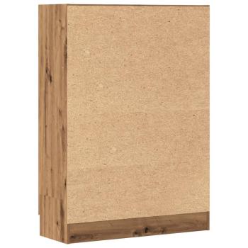 Bücherschrank Artisan-Eiche 82,5x30,5x115 cm Holzwerkstoff