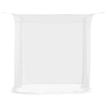 Moskitonetz zum Aufhängen 156 Mesh Weiß 220x200x210 cm