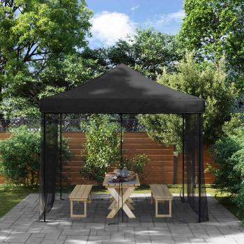 ARDEBO.de - Moskitonetz Indoor Outdoor 156 Mesh Schwarz 300x300x200 cm