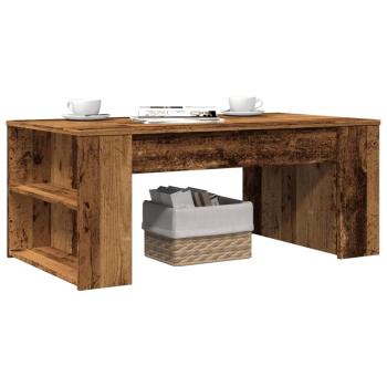 ARDEBO.de - Couchtisch Altholz-Optik 102x55x42 cm Holzwerkstoff