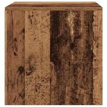 Satztische 3 Stk. Altholz-Optik Holzwerkstoff