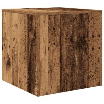 Satztische 3 Stk. Altholz-Optik Holzwerkstoff