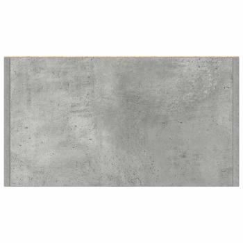 Badezimmerschrank Betongrau 60x33x80 cm Holzwerkstoff
