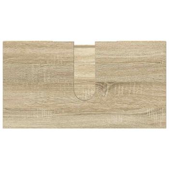 Badezimmerschrank Sonoma-Eiche 60x32x53,5 cm Holzwerkstoff