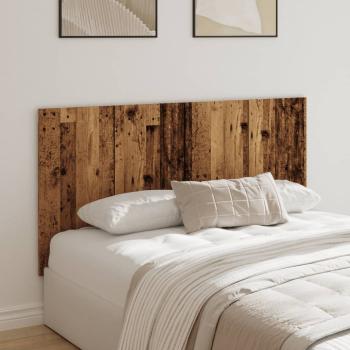 ARDEBO.de - Kopfteil Altholz-Optik 160x1,5x80 cm Holzwerkstoff