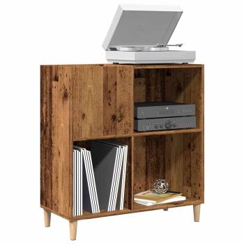ARDEBO.de - Plattenschrank Altholz-Optik 84,5x38x89 cm Holzwerkstoff