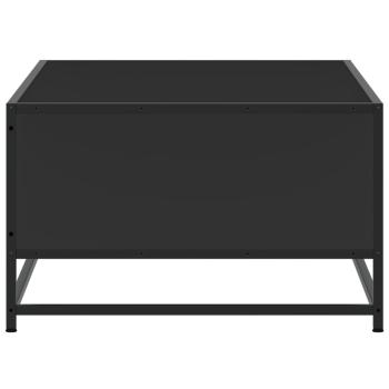 Couchtisch Schwarz 100x57x35 cm Holzwerkstoff und Metall