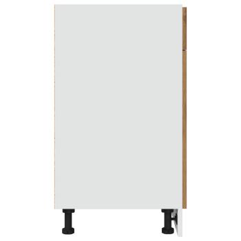 Schubunterschrank Artisan-Eiche 50x46x81,5 cm Holzwerkstoff