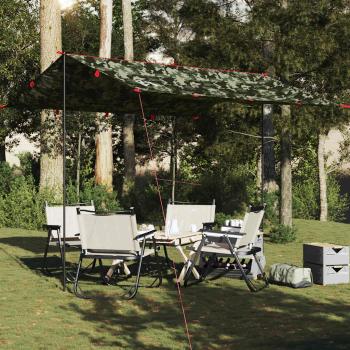 ARDEBO.de - Tarp Tarnmuster 306x306 cm Wasserdicht