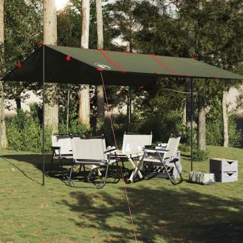 ARDEBO.de - Tarp Olivgrün 451x420 cm Wasserdicht