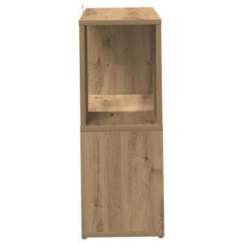 Bücherschrank Artisan-Eiche 60x24x63 cm Holzwerkstoff