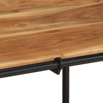 ARDEBO.de - TV-Schrank 100x42x40 cm Massivholz Akazie