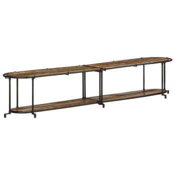 ARDEBO.de - TV-Regal 200x42x40 cm Altholz Massiv