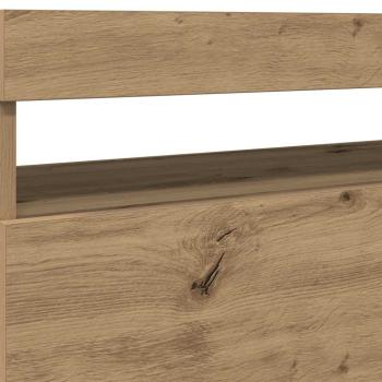 TV-Schrank mit LED-Leuchten Artisan-Eiche 75x35x40 cm
