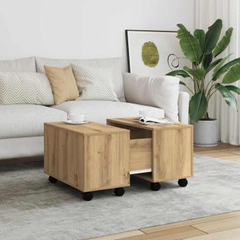 Couchtisch Artisan-Eiche 60x60x38 cm Holzwerkstoff