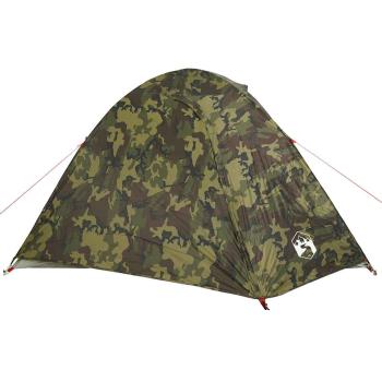 Kuppelzelt 4 Personen Camouflage Wasserdicht