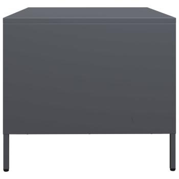 TV-Schrank Anthrazit 68x50x43,5 cm Kaltgewalzter Stahl