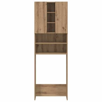 Waschmaschinenschrank Artisan-Eiche 64x25,5x190 cm
