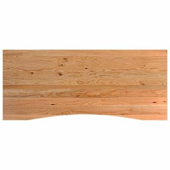 Werkbank Hellbraun 140x60x81,5 cm Massivholz Eiche