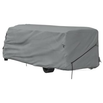 Schutzhülle für Wohnmobil Grau 870x235x275 cm Vliesstoff