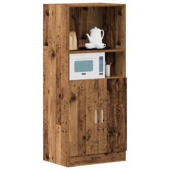 Küchenschrank Altholz-Optik 57x41,5x131,5 cm Holzwerkstoff