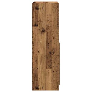 Küchenschrank Altholz-Optik 57x41,5x131,5 cm Holzwerkstoff