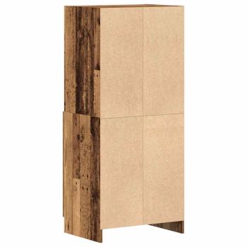 Küchenschrank Altholz-Optik 57x41,5x131,5 cm Holzwerkstoff