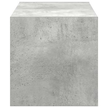 Schuhregal Stapelbar Betongrau 60x30x30,5 cm