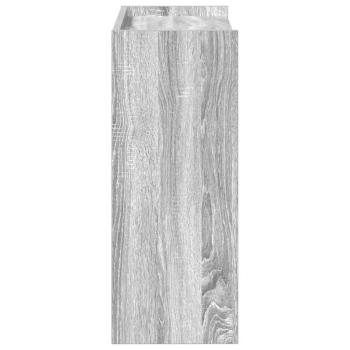 Schuhregal Grau Sonoma 60x25x62 cm Holzwerkstoff
