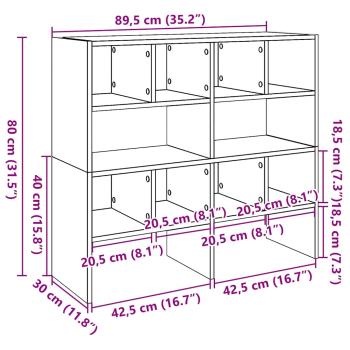 Schuhregale 2 Stk. Stapelbar Weiß 89,5x30x40 cm