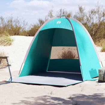 ARDEBO.de - Strandzelt 3 Personen Seegrün Wasserdicht