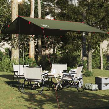 ARDEBO.de - Tarp Olivgrün 306x306 cm Wasserdicht