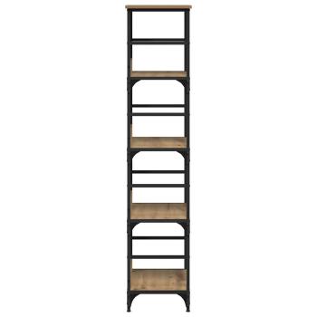 Bücherregal Artisan-Eiche 50x33x153 cm Holzwerkstoff