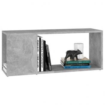 TV-Schrank Betongrau 80x24x32 cm Holzwerkstoff